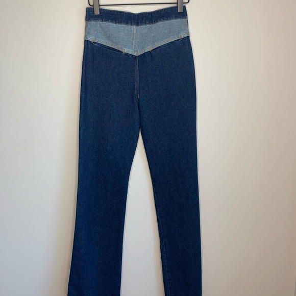 NWOT Free People Flip It and Reverse It Flare Jean - Picture 6 of 6